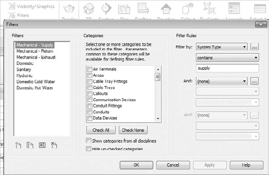 System filters