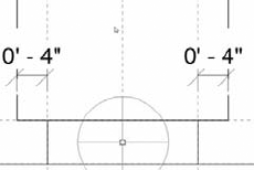 Panel family with clearance elements