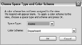 Select criteria for assigning a color scheme to a view.