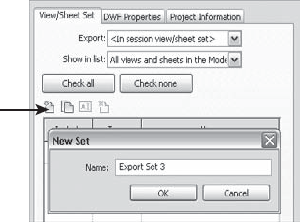 Create a new export list.