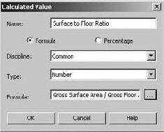 Surface-to-floor ratio