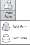 Create Form option