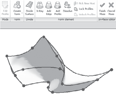 Divide Surface tool