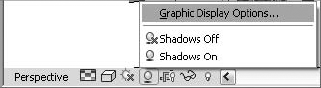 Clicking Graphic Display Options