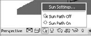 The Sun Path tool