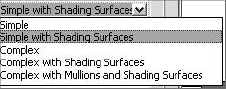 Exporting complexity settings