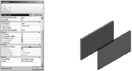 Showing only Proposed and Temporary elements