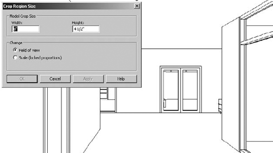 Setting the aspect ratio