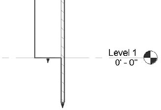 Unlocked layers can be modified in a section view by dragging or with the Align or Move tool.