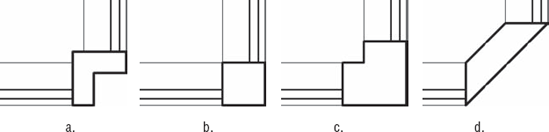 Available curtain wall corner mullions