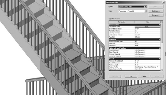 Completed stair connection