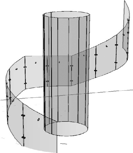 Final geometry before nesting into baluster family