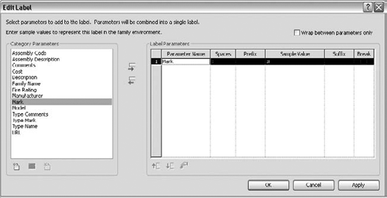 Adding the Mark parameter