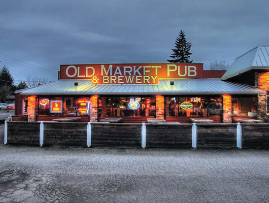 This image of the Old Market Pub was created by merging five exposures in Photomatix Pro 3. Exposure: ISO 200, f/4, varying shutter speeds.