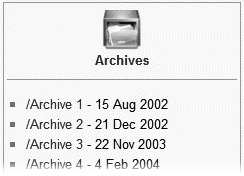 The archive box template creates a neat list of archive pages. You can create archive links without using the archive box template, but the box is a handy way—particularly on article talk pages—to show other editors that older postings have been archived.