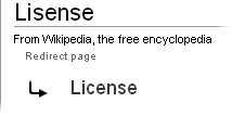 When you’ve saved your new redirect, you’ll see a page with the misspelled title and a link to the correct page.