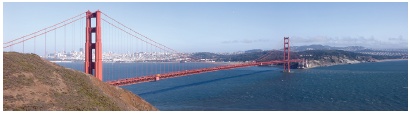 For subjects like the Golden Gate Bridge, you can never capture the entire scene in one shot. Here’s a five-photo panorama made with Photomerge. The individual photos had huge variations in exposure and were taken without a tripod. Elements takes the images—straight from the camera with no adjusting—and blends them seamlessly.