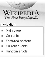 The “Random article” link. Click this to go to one of the about two million articles in Wikipedia.