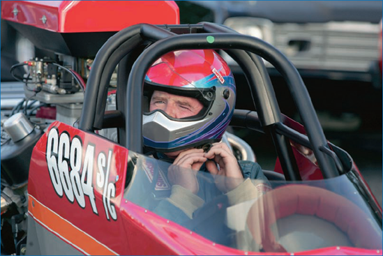 A personal racing image taken near the starting line.