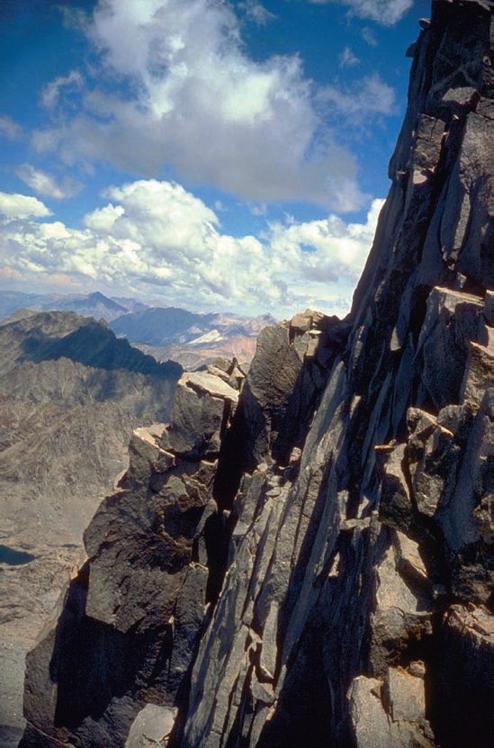 Mountain summits are dramatic places by their very nature.