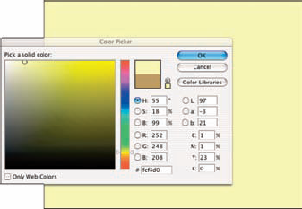 Make a new fill layer semitransparent to soften the background.