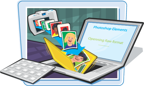 Open a Raw Photo File