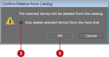 Delete Files from a Catalog