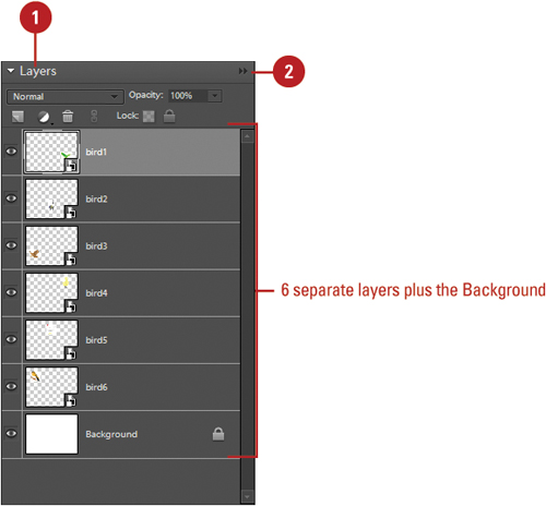 Convert a Multi-Layered Document into a Background