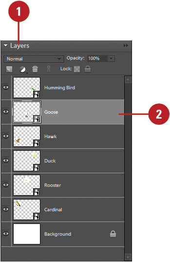 Group and Ungroup Layers in a Clipping Group