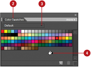 Add Colors to the Color Swatches Palette