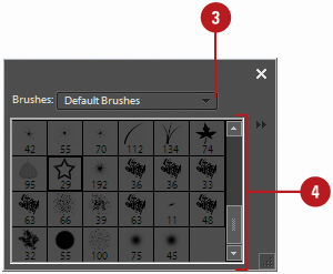 Select a Brush Tip
