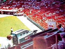 Figure 18.9 In the 1960s, this camera was responsible for the infield, outfield, and graphics.