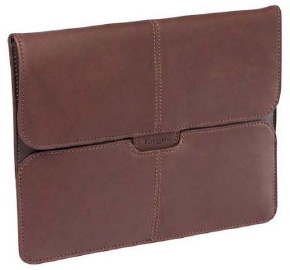 The Targus Hughes Leather Portfolio Slipcase iPad sleeve by Targus. Image courtesy of Targus.