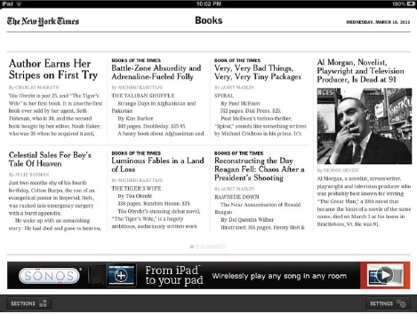 NYTimes for iPad