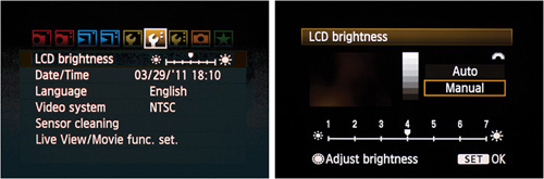 LCD Brightness