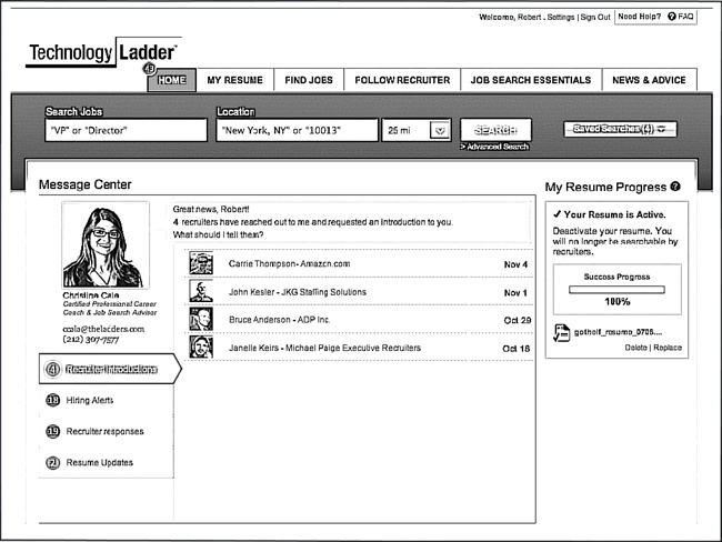 Example of a mid-fidelity prototype.