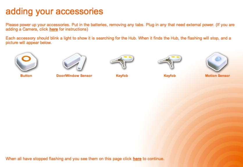 Pairing devices with the hub in the AlertMe system (image: AlertMe)