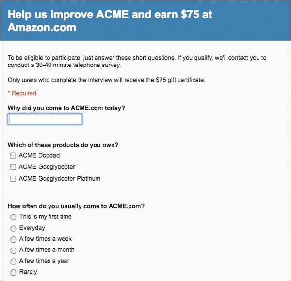 A sample HTML recruiting form using a Google Docs form, which is also linkable and embeddable.