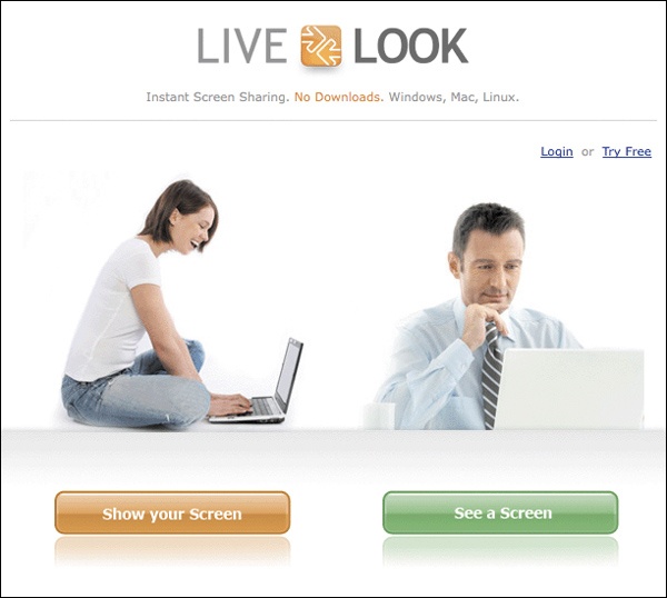 LiveLook: 100% browser-based, cross-platform, no downloads, quick to set up.