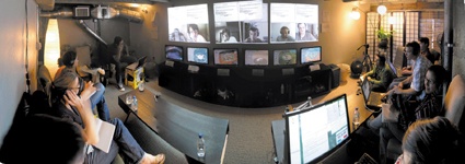 In the observation room, the moderators sat side-by-side with the observers, monitoring all six players’ expressions, gameplay behaviors, and survey answers at once.