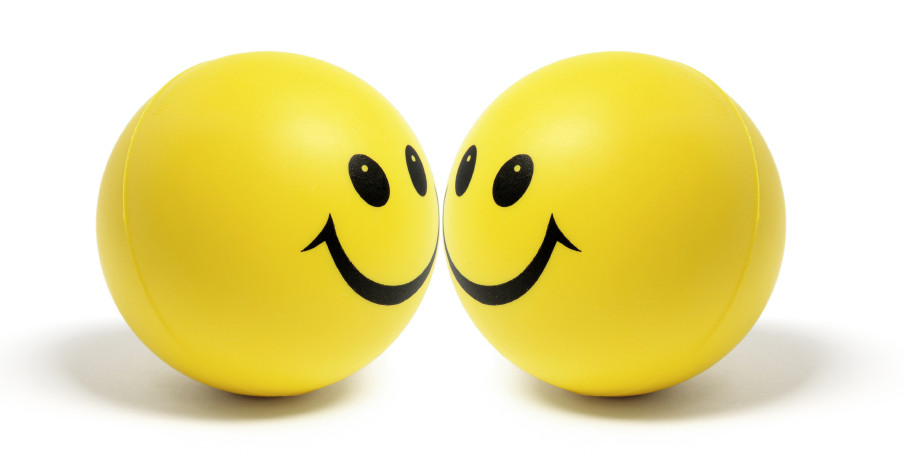 Yellow, the color of smileys