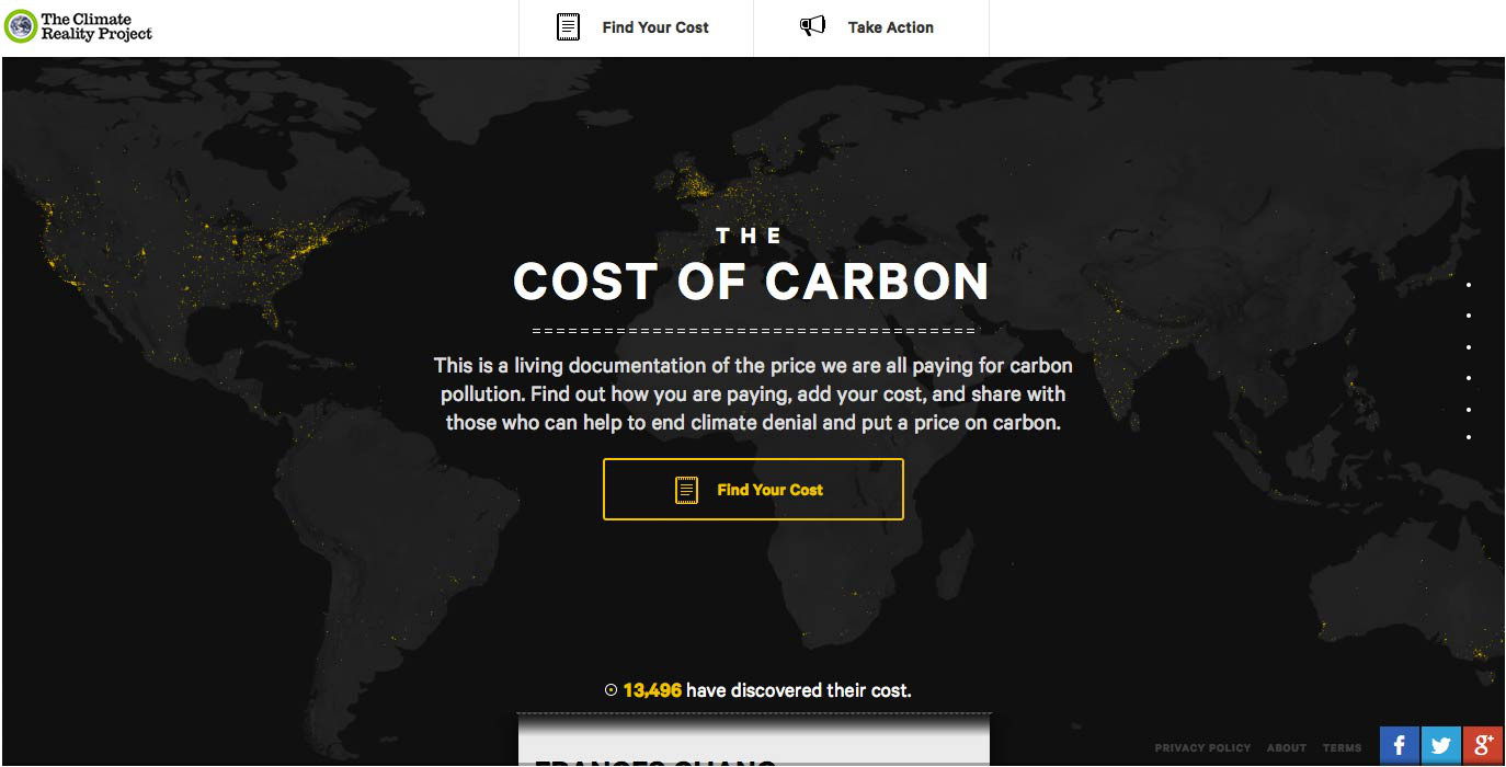 ‘Monochromanaticism’ at The Climate Reality Project