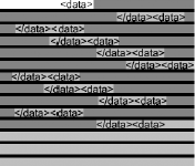Delimiting desired text with <data> tags