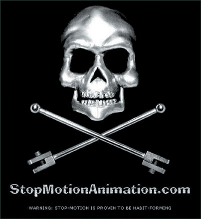 The home page for Anthony Scott’s Web site, www.stopmotionanimation.com.