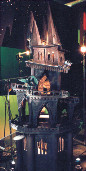 Gargoyle Tower—After. (Copyright 1998 Bowes Productions.)