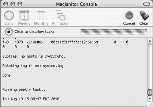 MacJanitor can initiate necessary system-maintenance scripts that you may unknowingly be preventing from running. This helps improve performance and ensures smoother results when the scripts run at their scheduled times.