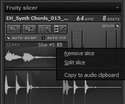 Editing a slice in the Slice Preview window.