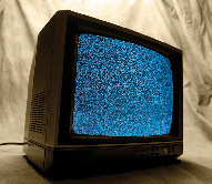 Use an old TV as a video preview device for portraits. Copyright © Steve Weinrebe
