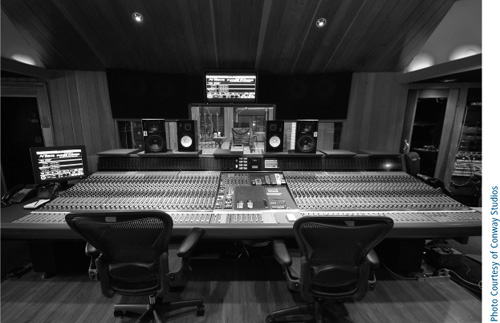 Conway Studios is one of L.A.’s best studios, offering traditional multitrack recording as well as Pro Tools systems.