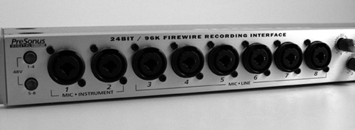 A FireWire interface can handle your studio’s audio and video connections.